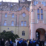 Town Council In front of the beautiful town hall