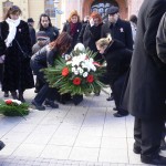 Groups all had their bouquets ready.