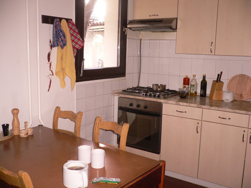 The kitchen for artists and day-staff