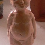 I slipped this little piece, made in 2009, into my pocket - just before heading out to the airport....strange how these things transpire.