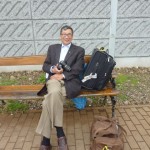 Terry Yip [Tbones] arrived for my last week. We are at train station heading to Kecskemet. I am pleased he has come and shall be glad of his camera-eye.