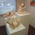 Baby Dolls Three life size piecs, made before going to Hungary.